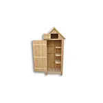 Funtional and Beautiful Fir Wood Tool Shed Organizer