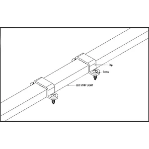 Mounting Clip for Fixing AC LED Strip Light