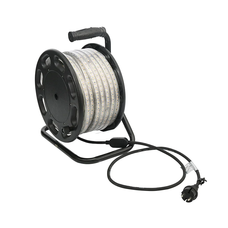 2X120LED AC100V Dual-Side LED Strip Light AC230V Construction Site Light Strip Double side lighting Strip TWO Side PCB with LED 2835 Lighting