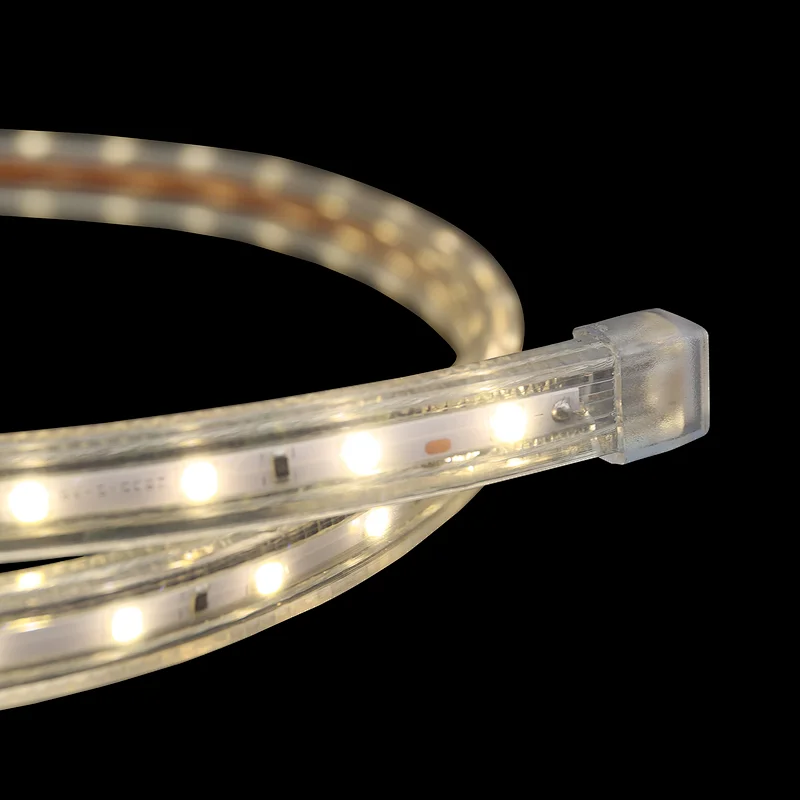 End cap for AC LED Strip Light Semi-transparent or customized  PVC end cap
