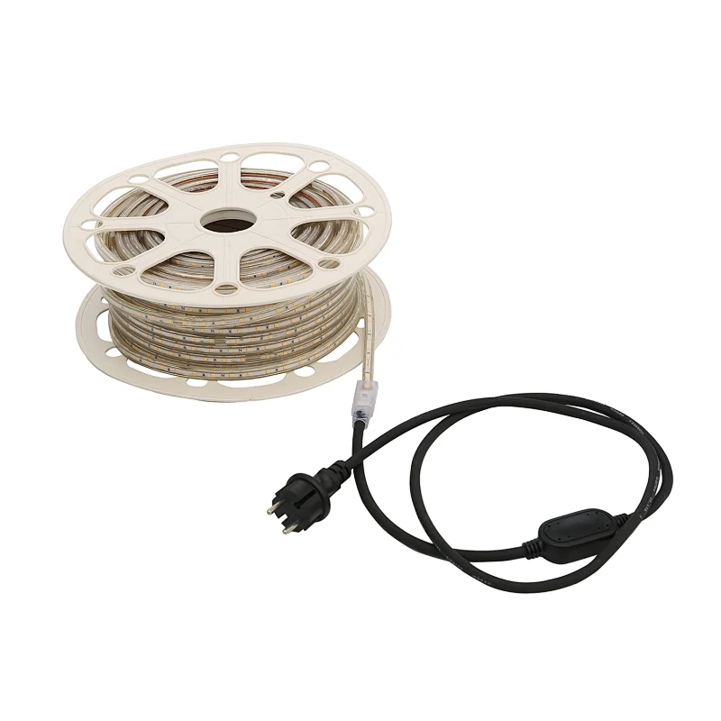 AC230V 50M Packed of Mini LED Strip 60LED/M 400LM IP65 CE Certs Flexible Linear Lighting