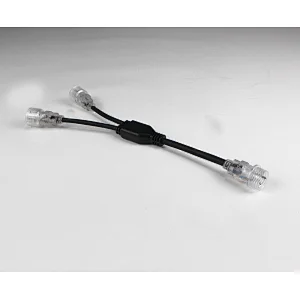 Y-Type Connector Custom-Made 1 Male and 2 Females IP65 waterproof Cable Splitter for LED Strip
