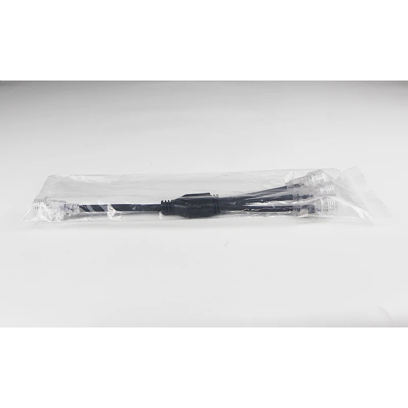 Y-Shape Connector Custom-Made 1 Male and 3 Females IP65 waterproof Cable Splitter for LED Strip