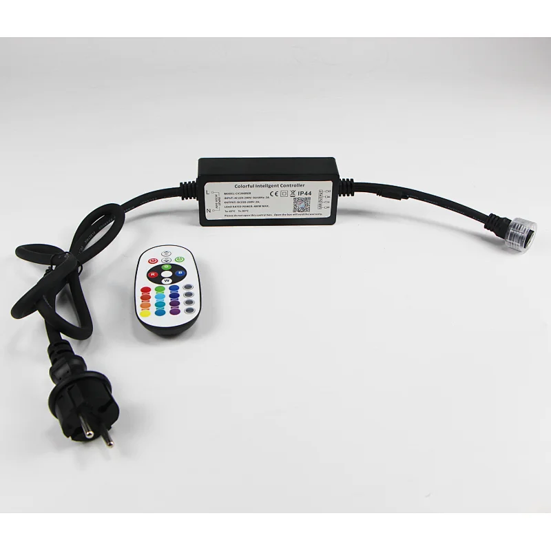 AC230V RGB Controller Smart APP or IR Remote Control Colorful Intelligent Controller