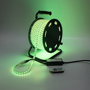 25M Portable Drum Kit AC RGB Strip Light  Colorful Change  Smart APP or IR Remote Control Waterproof Outdoor Garden Decoration Flexible Strip Light