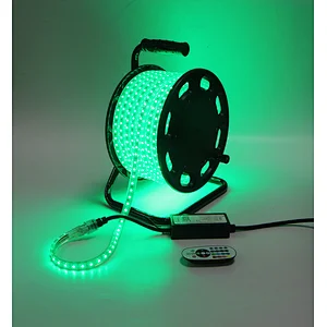 25M Portable Drum Kit AC RGB Strip Light  Colorful Change  Smart APP or IR Remote Control Waterproof Outdoor Garden Decoration Flexible Strip Light