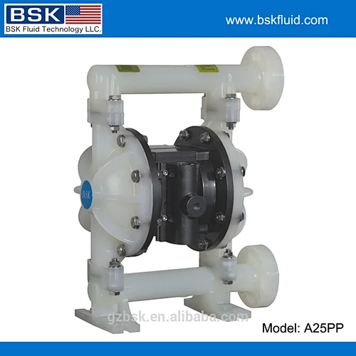 1 inch small pipe large flow good quality pneumatic double diaphragm pump