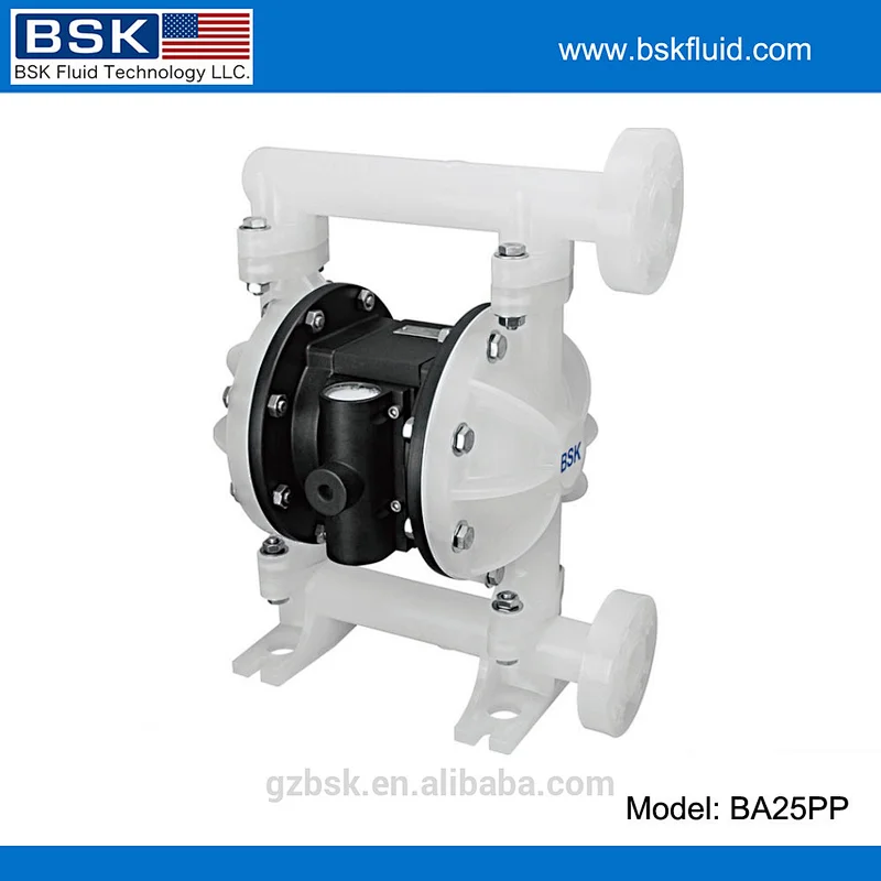 BSK water oil chemical diaphragm pump multipurpose AODD pump pneumatic diaphragm pumps
