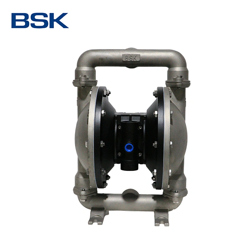 BSK brand SS air operated Diaphragm high pressure air vacuum pump