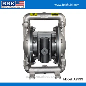 Sandering machine pneumatic diaphragm pump