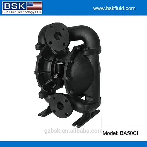 BSK Air Operated Diaphragm Pump(AODD Pump) with cast iron body