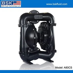 three inch cast iron air driven pneumatic membrane pump from BSK