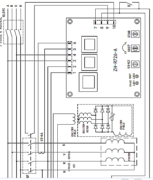 Automatic Power Factor Regulators ZH--R726-A