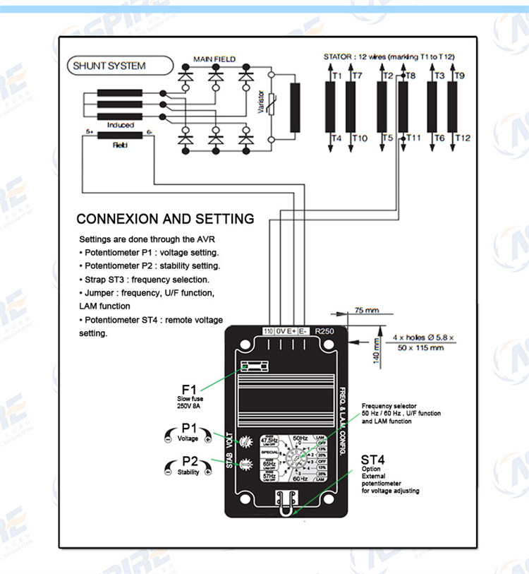 LSR ReplacementCircuit Diagram Card Generator AVR R250