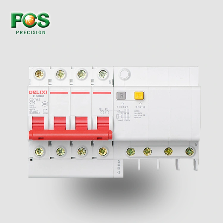 High quality 4 pole earth leakage circuit breaker ELCB mcb Elcb Breaker