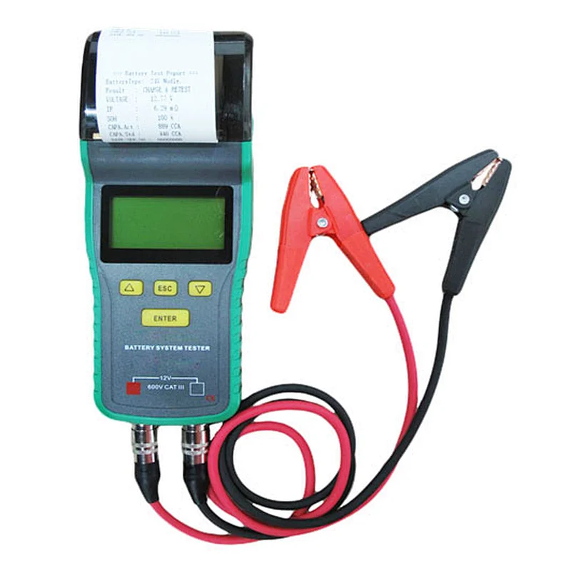 supplier of battery tester with print result from china good quality testers