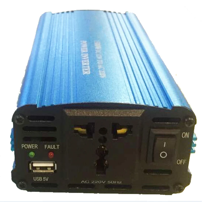 800w efficient power inverter from China 12v to 220v DC-AC inverter with USB port