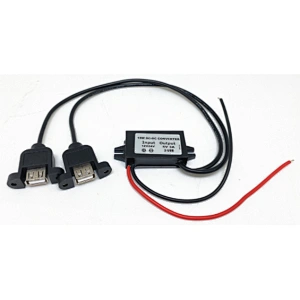15W DC /DC Voltage Converter 8V-32V To 5V 3A 2*USB