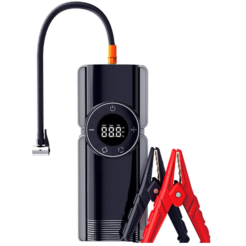 portable power bank jump starter with air compressor