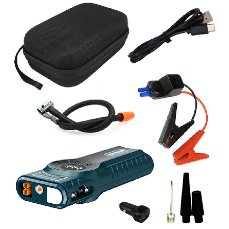 Jump Starter Built-In Air Pump