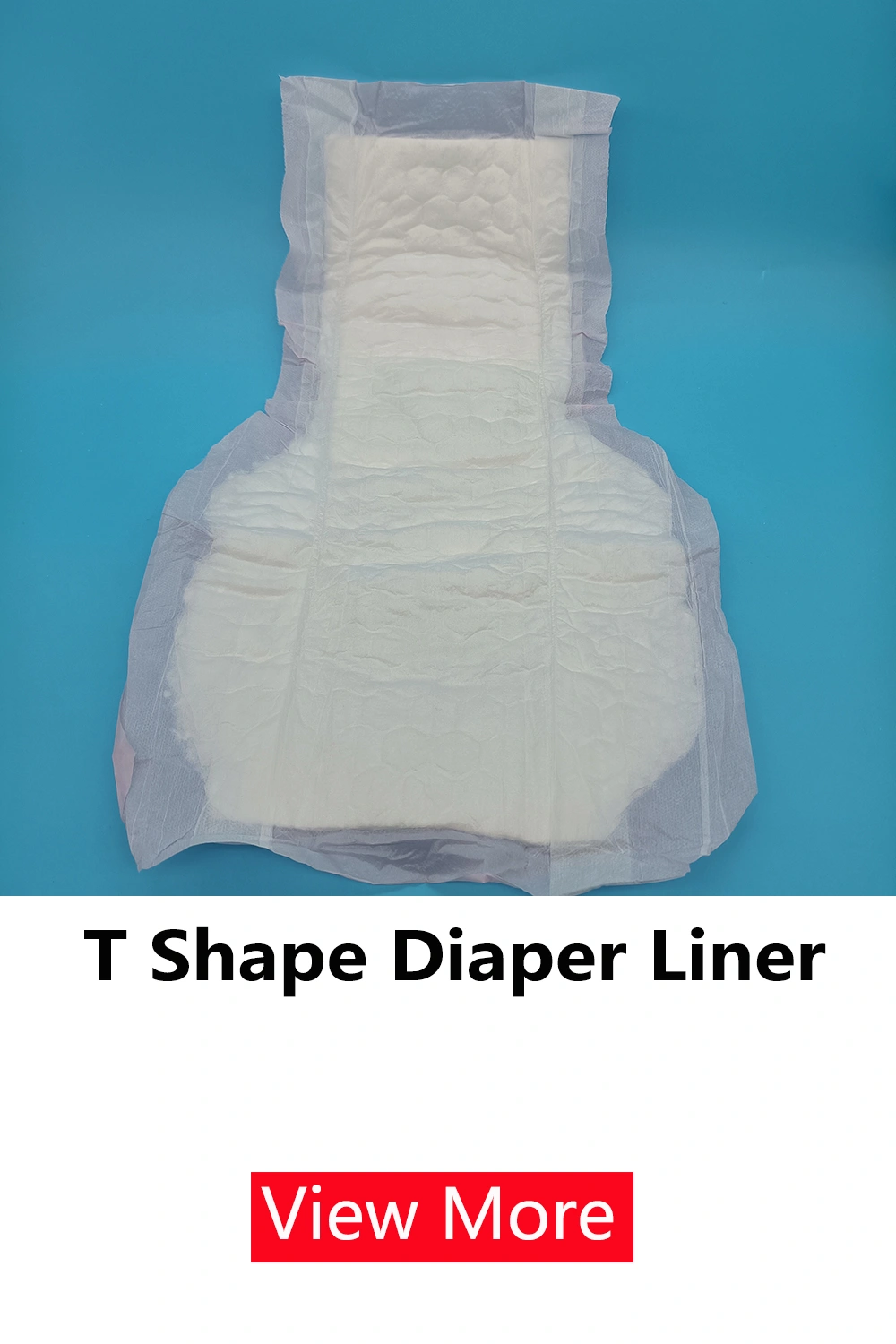 t shape diaper liner Disposable Under Pad