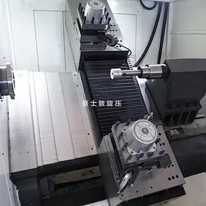 Enhanced High Performance Double Roller CNC Metal Spinning Machine