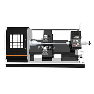 Heavy Duty High Performance Double Roller CNC Metal Spinning Machine