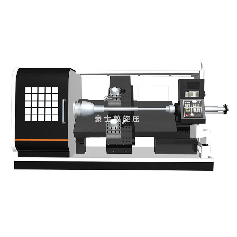 Heavy Duty High Performance Double Roller CNC Metal Spinning Machine