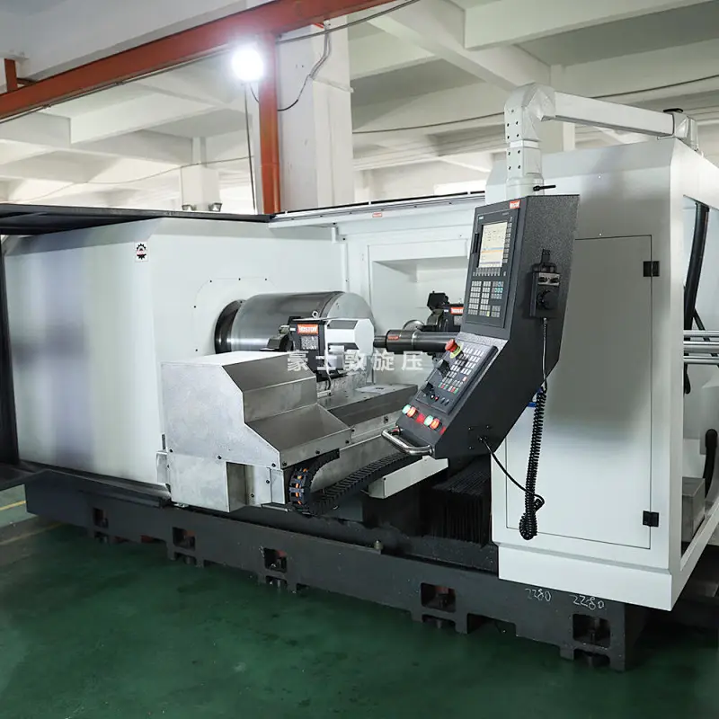 Heavy Duty High Performance Double Roller CNC Metal Spinning Machine
