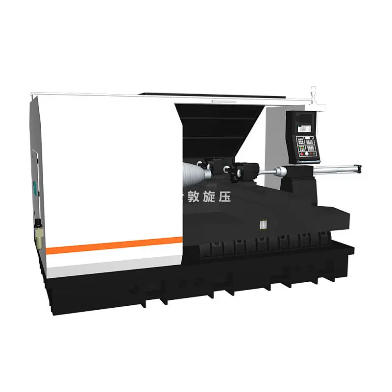 Heavy Duty High Performance Double Roller CNC Metal Spinning Machine