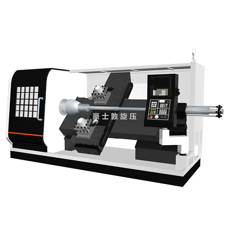Enhanced High Performance Double Roller CNC Metal Spinning Machine