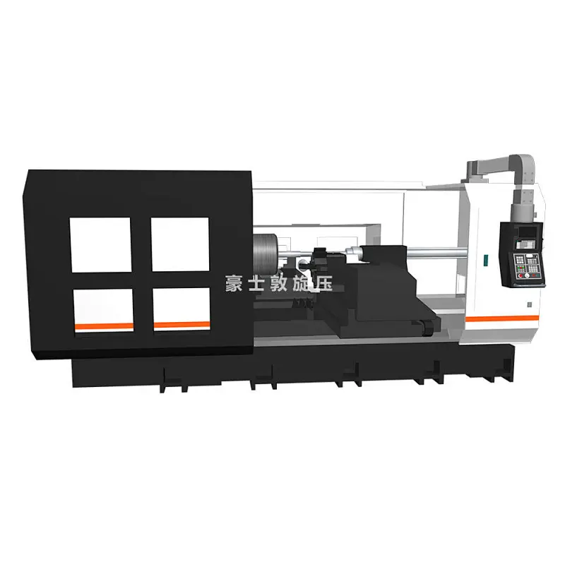 Heavy Duty High Performance Double Roller CNC Metal Spinning Machine