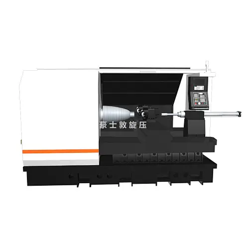 Enhanced High Performance Double Roller CNC Metal Spinning Machine