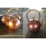 The kettle is made by spinning