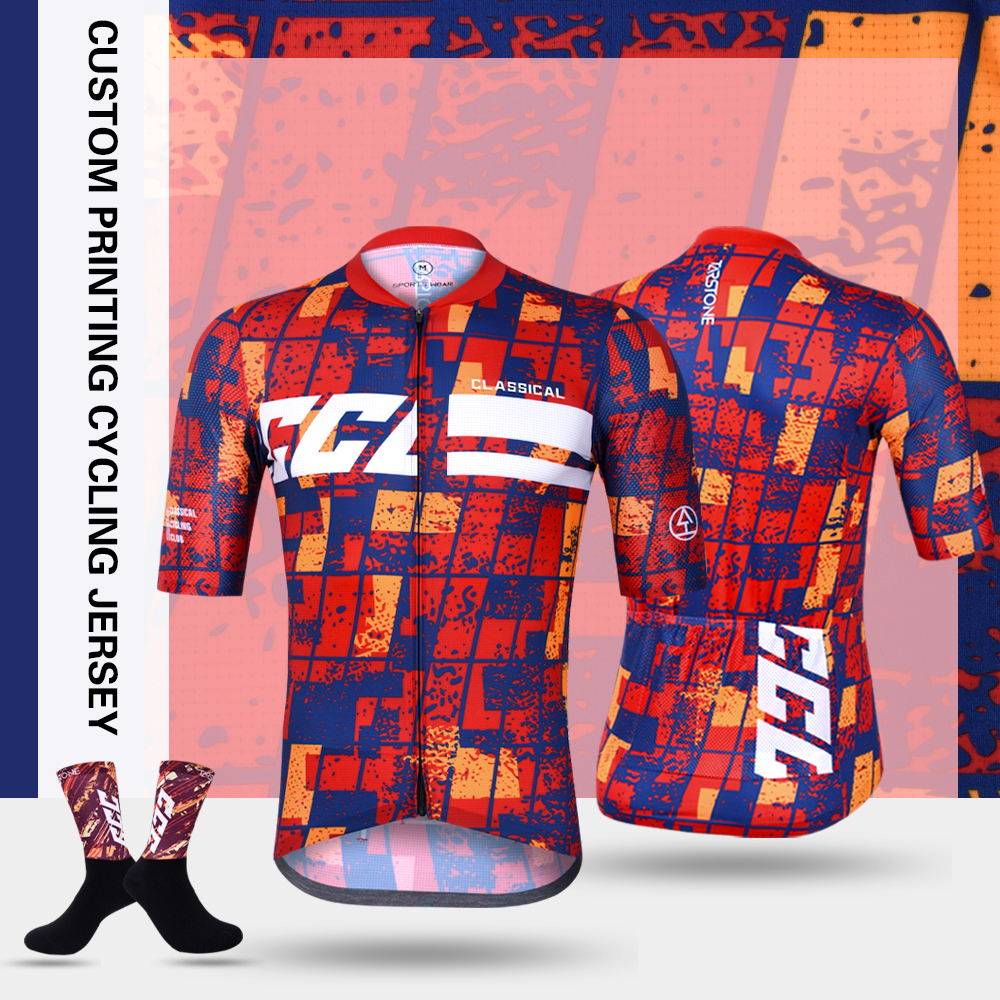 custom printing cycling jersey