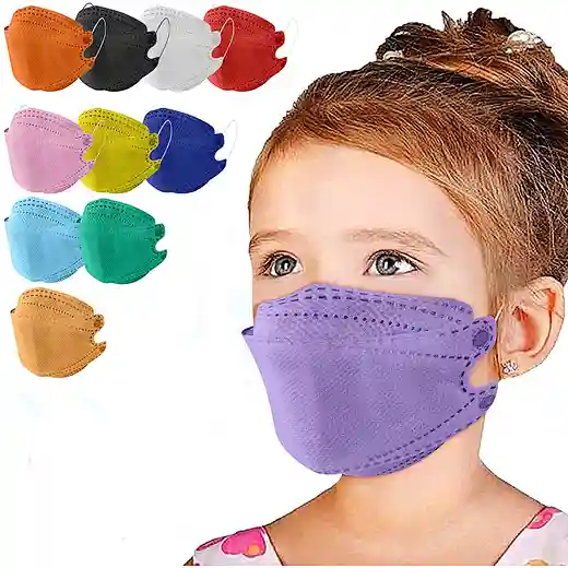 多色 KF94 儿童口罩，防护口罩