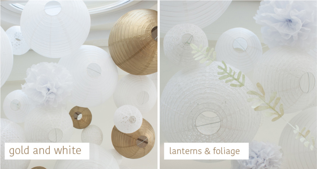 How to Hang Paper Lanterns, Assemble Paper Stars, Open Paper Pom Poms