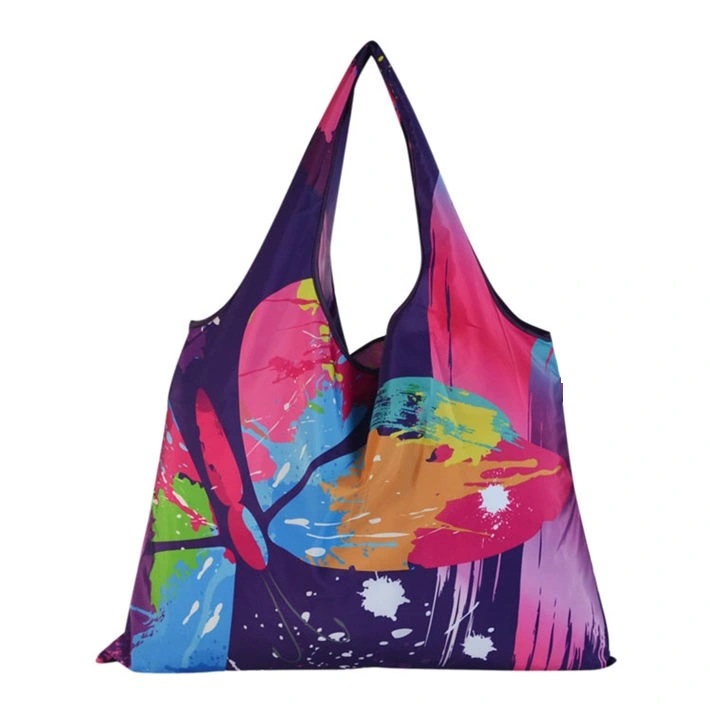 Shopping bag made with SEAQUAL YARN, shopping bag, grocery bag, reusable bag, foldable bag