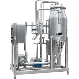 Vacuum degassing unit