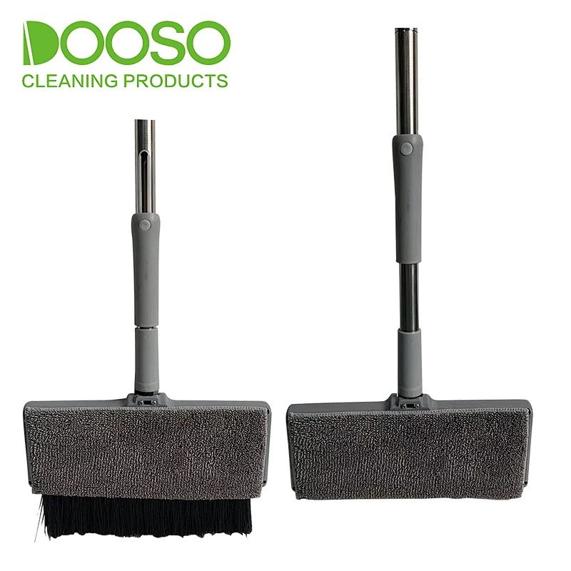 3 in 1 Microfiber Flat Mop Sweeper and Floor Carpet Brush
