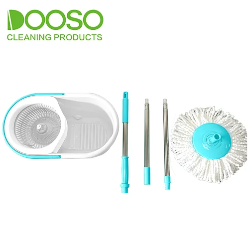 Microfibre Retractable Rotating Mop and Pedal Mop Bucket