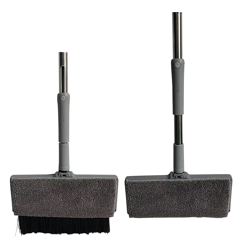 3 in 1 Microfiber Flat Mop Sweeper and Floor Carpet Brush