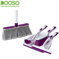 Household Cleaning Brooms & Dustpans Kit