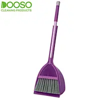 Cleaning Plastic Broom And Dustpan Set
