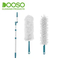 Easy washingable Microfiber Cleaning Duster with rotation Head for Household Cleaning