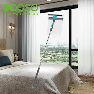 Double USe Window Cleaning Tool with Quck lick handle