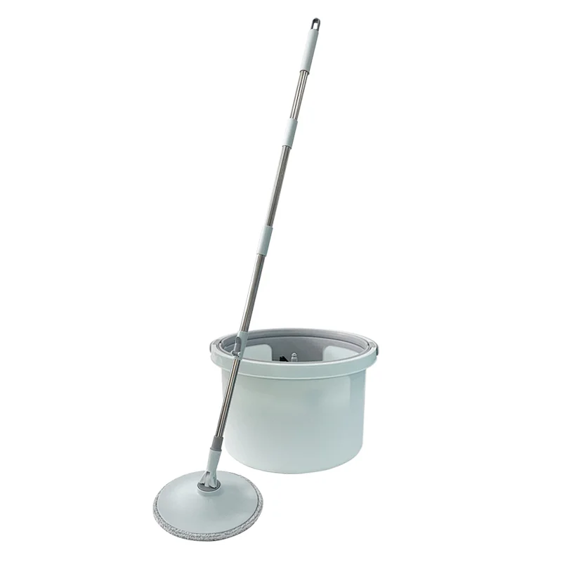new 360 degree microfiber spin mop with separate of clean water and dirty water