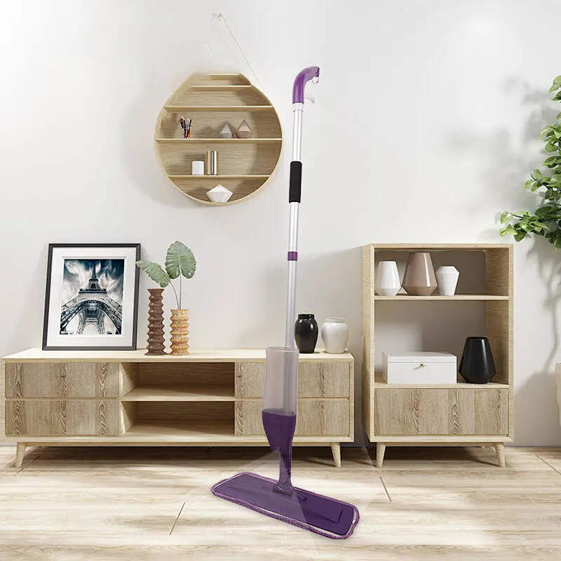 2 In 1 Microfiber Spray Dust Mop with Water Bottle