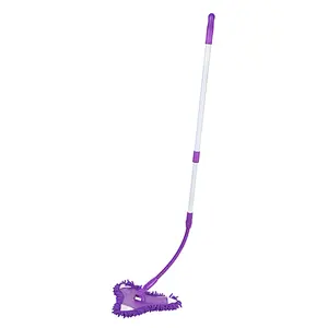 Triangular Floor Cleaning Microfiber Flat Mop with Extend Long Handle