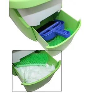 EasyWring Microfiber Spin Mop, Bucket Floor Cleaning System